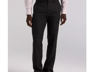 ONLY $19.99 (Reg. $95) Perry Ellis Portfolio Men’s Modern-Fit Stretch Solid Resolution Pants at Macy’s
