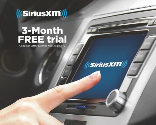 Get 3 months of in-car satellite radio for FREE