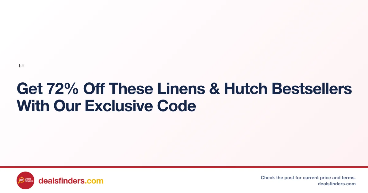 4-Piece Sheet Set Only $89 at Linens & Hutch