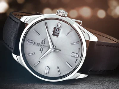 42mm Orient Men’s SS Automatic Watch w/ Blue Dial & Leather Strap $149 + Free S&H
