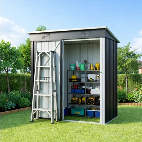 5‑ft Outdoor Storage Shed Only $112.88 (Reg. $219.94) at Creatorlink