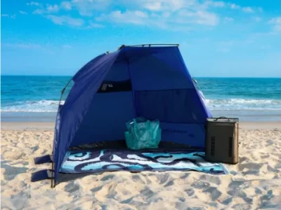 ONLY $22.64 (Reg. $60) Wakeman Pop-Up Beach Tent Sun Shelter with UPF50+ UV Protection at Walmart