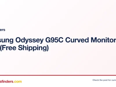 Samsung Odyssey G95C Curved Monitor Only $630 (Free Shipping)