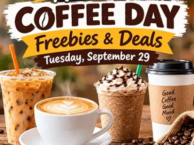 National Coffee Day Freebies & Deals