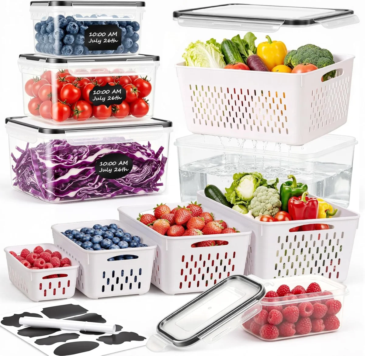 Food Storage Containers 5-Pack Only $12.xx at Amazon