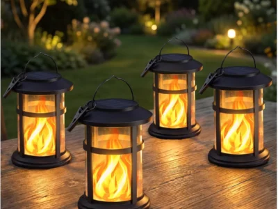 Solar Lanterns 4-Pack for $19.xx Shipped at Amazon