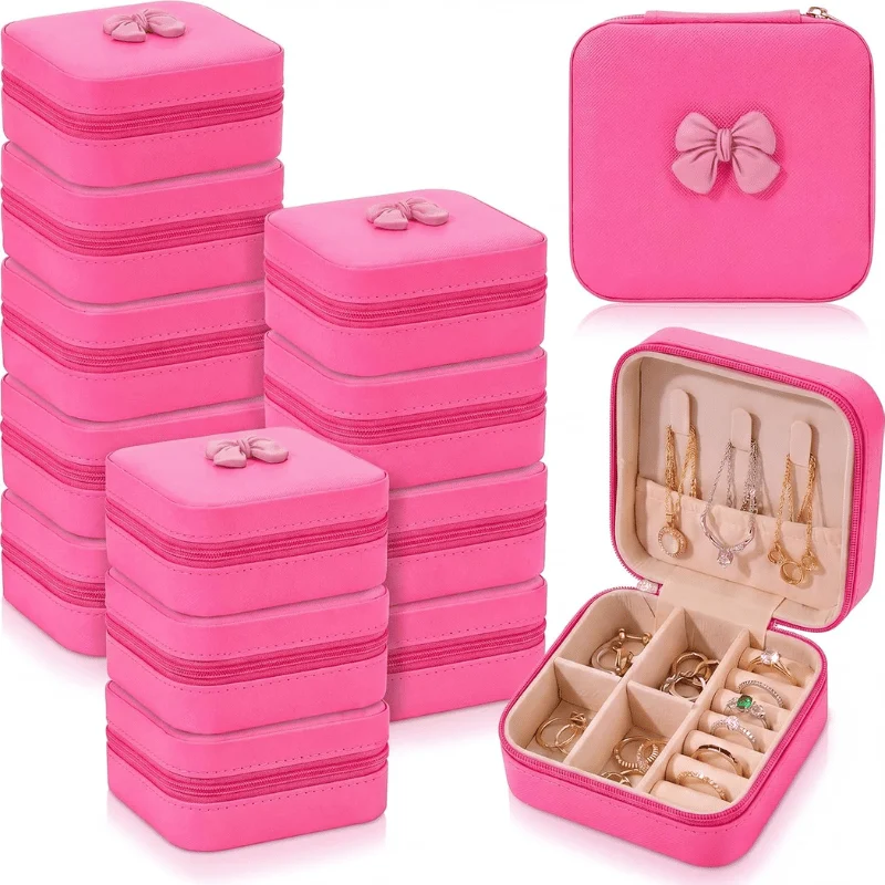 Nosiny 12 Pcs Mini Bridesmaid Jewelry Box Deal at Amazon