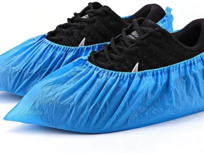 100-Count Ogunuoki Disposable Non-Slip Shoe Covers $6.xx at Amazon