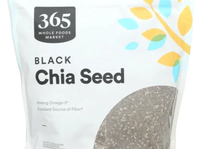 365 by Whole Foods Market Black Chia Seed (32oz) $13 at Amazon