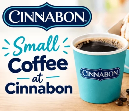 Cinnabon Coffee Reward: Check Your Saved App Offer