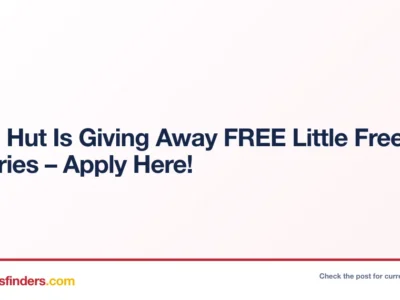 Pizza Hut Is Giving Away FREE Little Free Libraries – Apply Here!