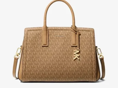 Laila-Medium-Signature-Logo-Satchel