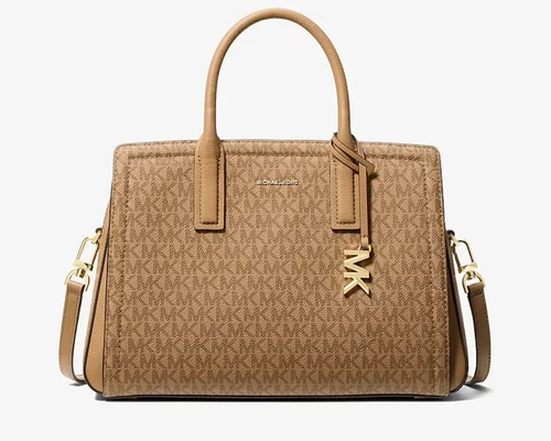 Laila Medium Signature Logo Satchel for $189.99 (Reg. $279.50)