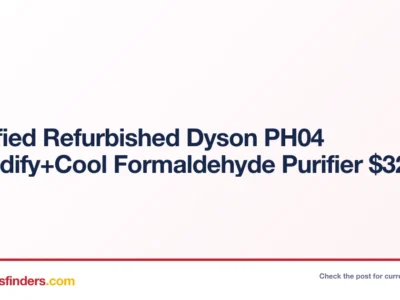 Certified Refurbished Dyson PH04 Humidify+Cool Only $329.99 at Dyson