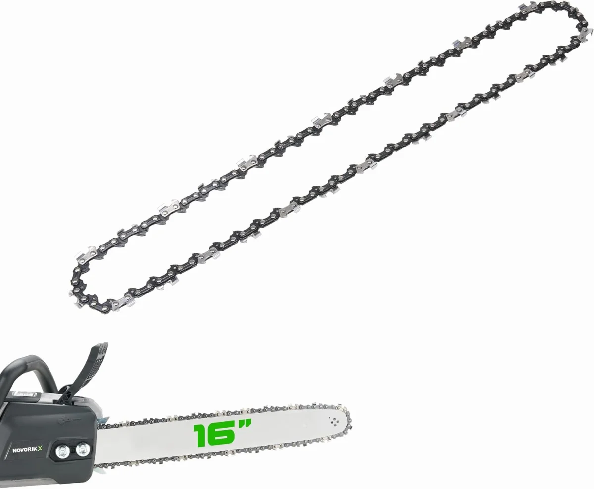 NovorikX 16″ 3/8″ Low Profile Chainsaw Chain Only $6.xx at Amazon