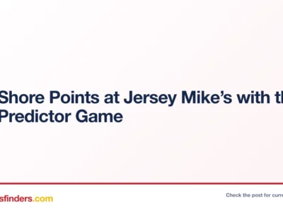 Free Shore Points at Jersey Mike’s with the NHL Predictor Game