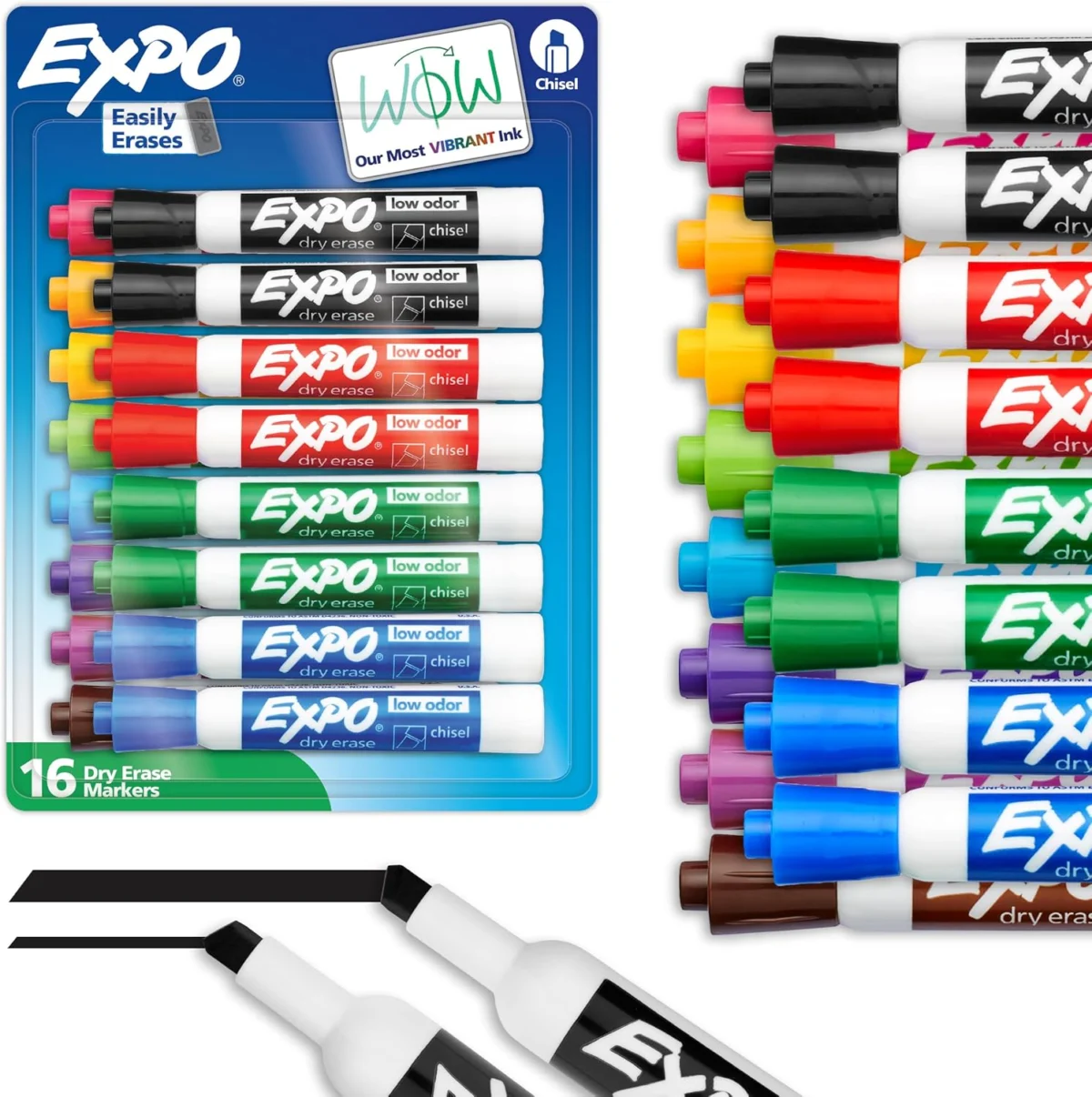 Expo Low-Odor Dry Erase Markers Only $4.xx (Reg. $17) at Amazon