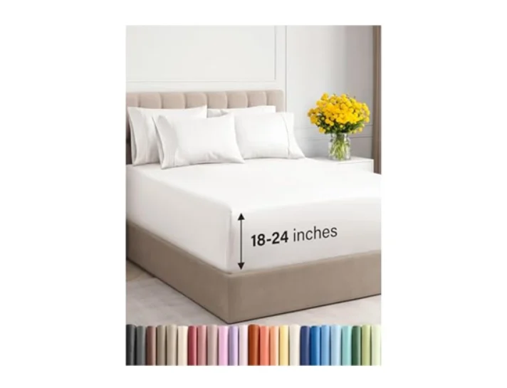 6 Piece Deep Breathable Sheet Set Deal: Save $62 at Woot