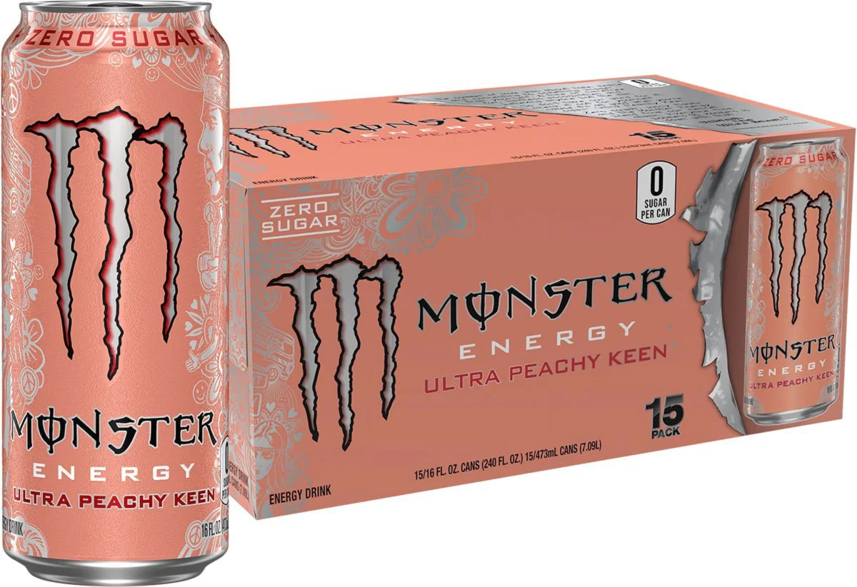 Monster Sugar Free Energy Drink 15‑Ct Only $17.xx at Amazon