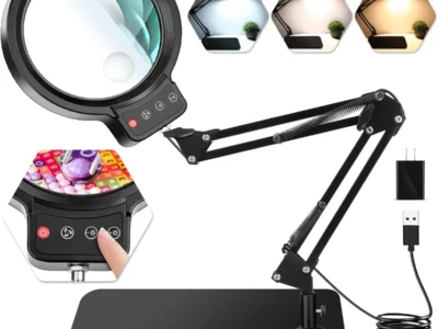 HQGZQL Hands-Free Magnifying Glass Only $16.xx at Amazon