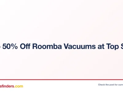 Up to 50% Off Roomba Vacuums at Top Store