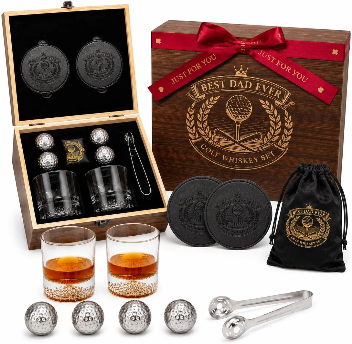 Whiskey Glass Gift Set Only $19.xx (Reg. $40) at Amazon