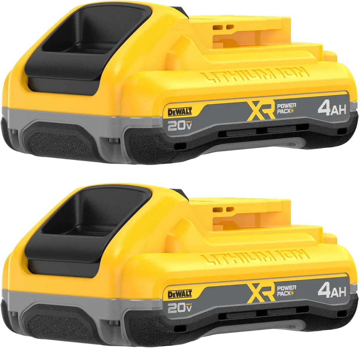 DEWALT 20V MAX XR Powerpack 2-Pack Only $129.xx (Reg. $269) at Amazon