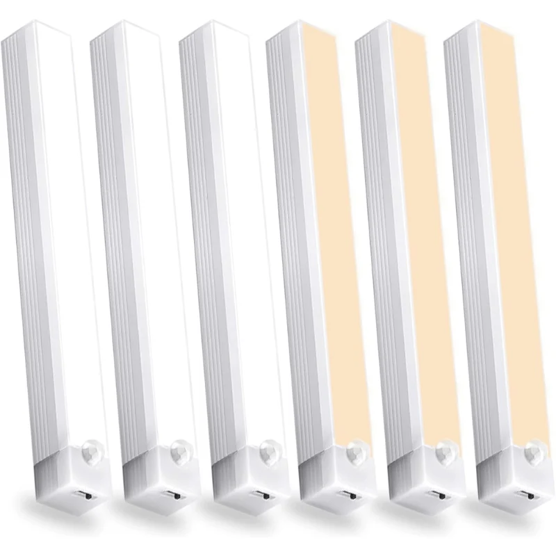 6 Pack Motion Sensor Under Cabinet Light Deal at Amazon: Save $38.xx