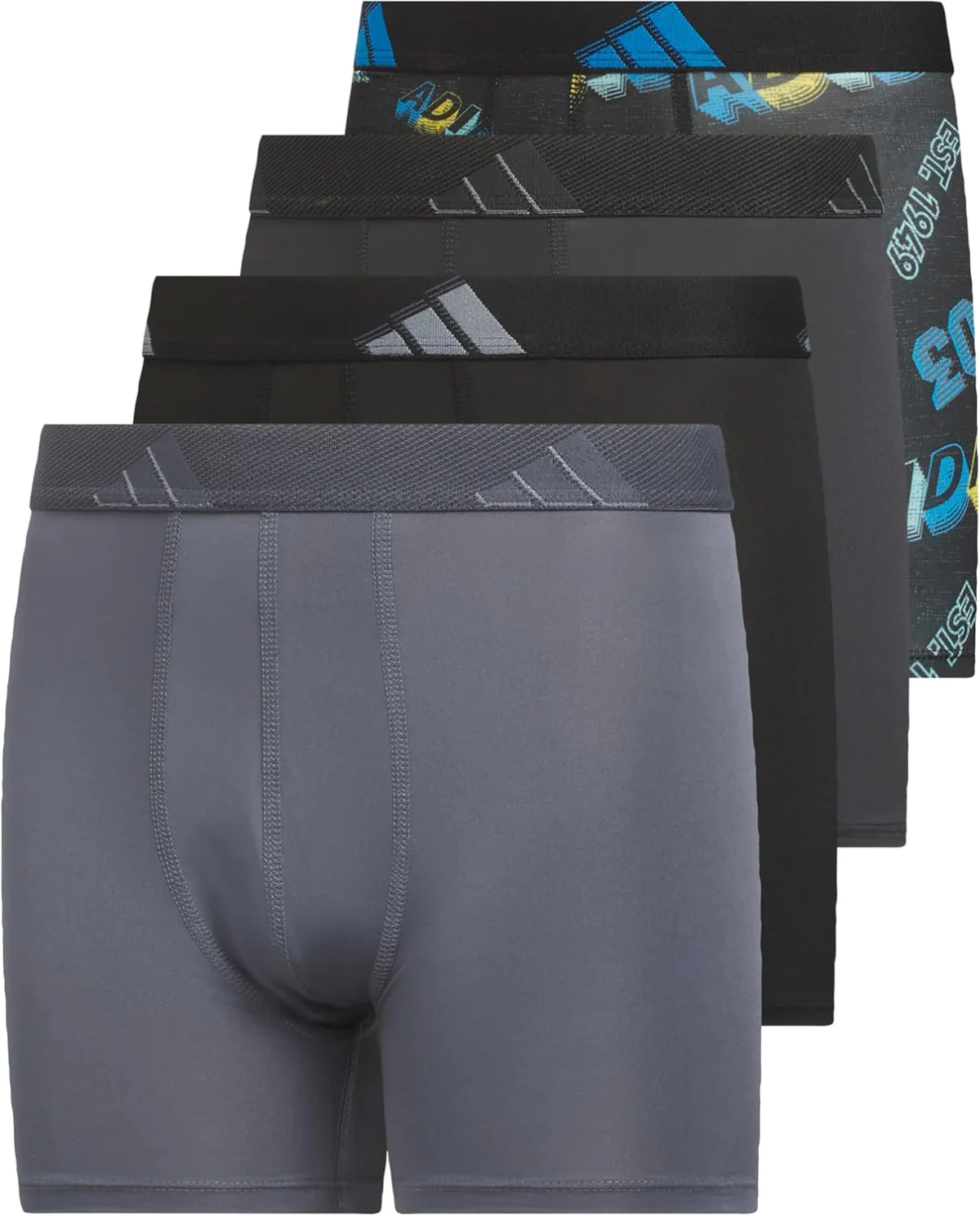 Adidas Boys’ Boxer Briefs 4-Pack Only $13.xx (Reg. $30) at Amazon