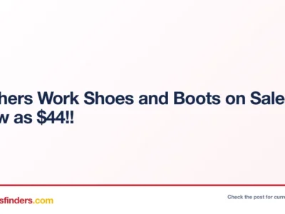 Skechers Work Shoes Only $44 at Academy Sports