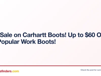 Carhartt Boots Up to $60 Off