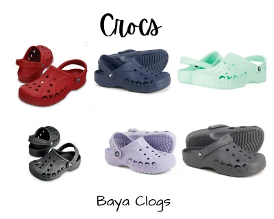 Crocs Adult Baya Clogs Only $21.25 with Free Shipping at eBay