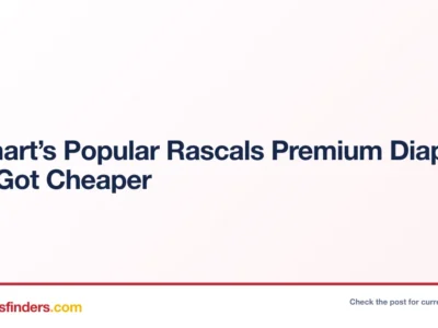 Walmart’s Popular Rascals Premium Diapers Just Got Cheaper