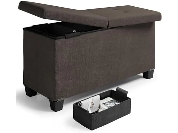 Nestl 30 Inch Storage Ottoman Bench Deal: Save $30 at Woot