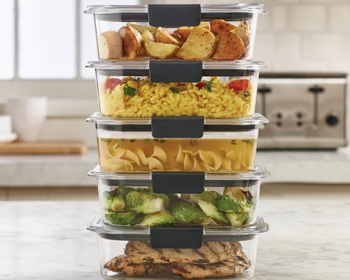 Rubbermaid Brilliance Containers 4-PC Set Deal: Save 28%