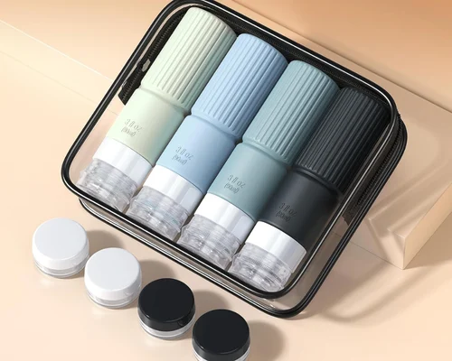 Tocelffe 18pcs Travel Bottles Deal: Affordable Toiletry Set