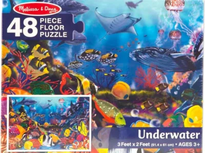 $6.xx Reg. $16 Melissa & Doug Underwater Floor Puzzle – 48 Pieces at Amazon