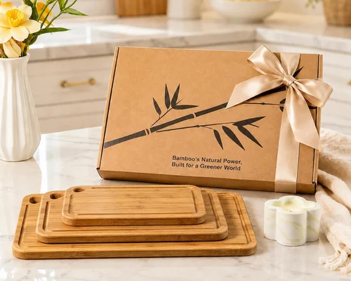 Bamboo Cutting Board 3-Piece Set Deal: Save 62%