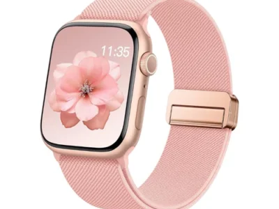 Stretchy Loop Band for Apple Watch w/ Magnetic Clasp for $4.xx