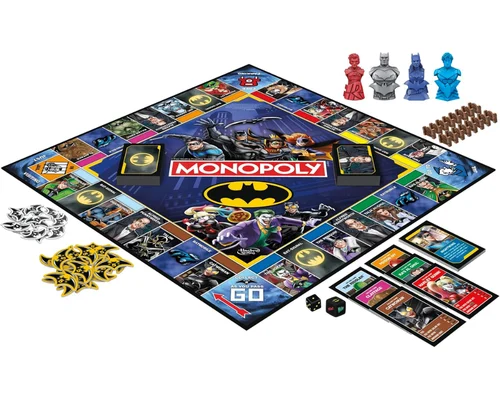 Hasbro Gaming Monopoly DC Batman Edition Board Game for $11.xx (Reg $22)