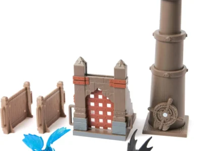 DreamWorks Dragons Trial of Flame Torch Tower Playset $5.xx at Amazon
