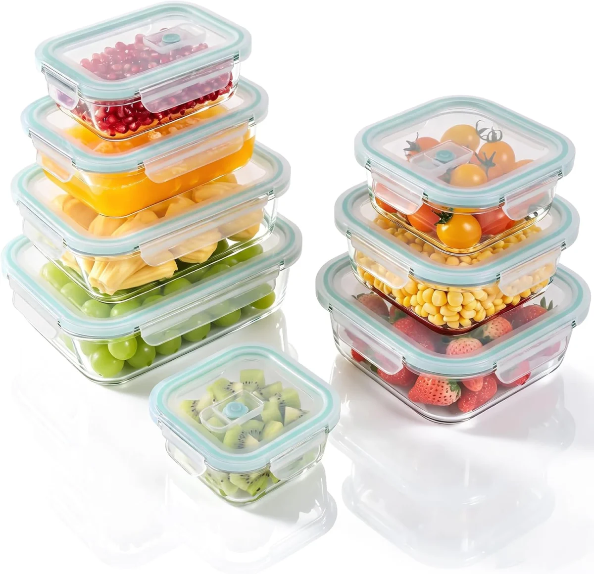 BOROHOUSE 8-Pack Glass Storage Deal: Save 35%