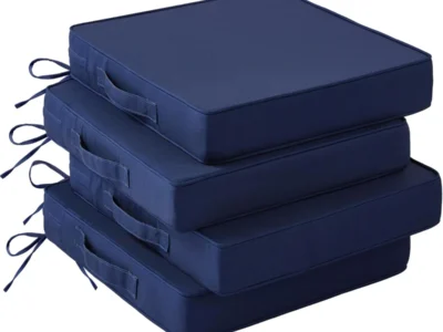 Set of 4 IASEAHK 19″ x 19″ x 3″ Outdoor Chair Cushions $20.xx at Amazon