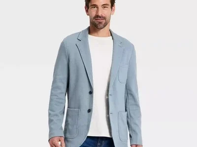 Goodfellow & Co Men’s Comfort Wear Knit Blazer $11 at eBay