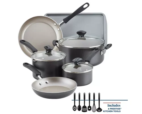 15 Pc. Cookware Set $51.99 (Reg $130) + $10 Kohl’s Cash