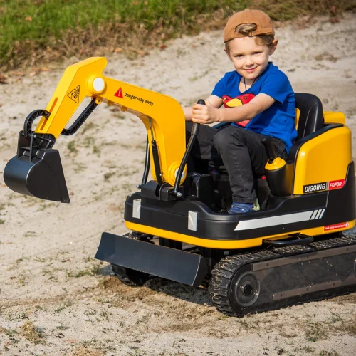 Joyldias 360° Rotating Ride-On Excavator Only $269.99 (Reg. $401.72)