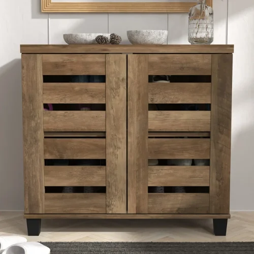 Millan 12-Pair Shoe Storage Cabinet Only $67.99 (Reg. $237.33)