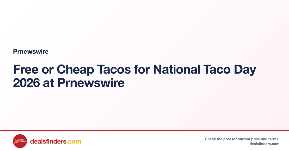Prnewswire deal card