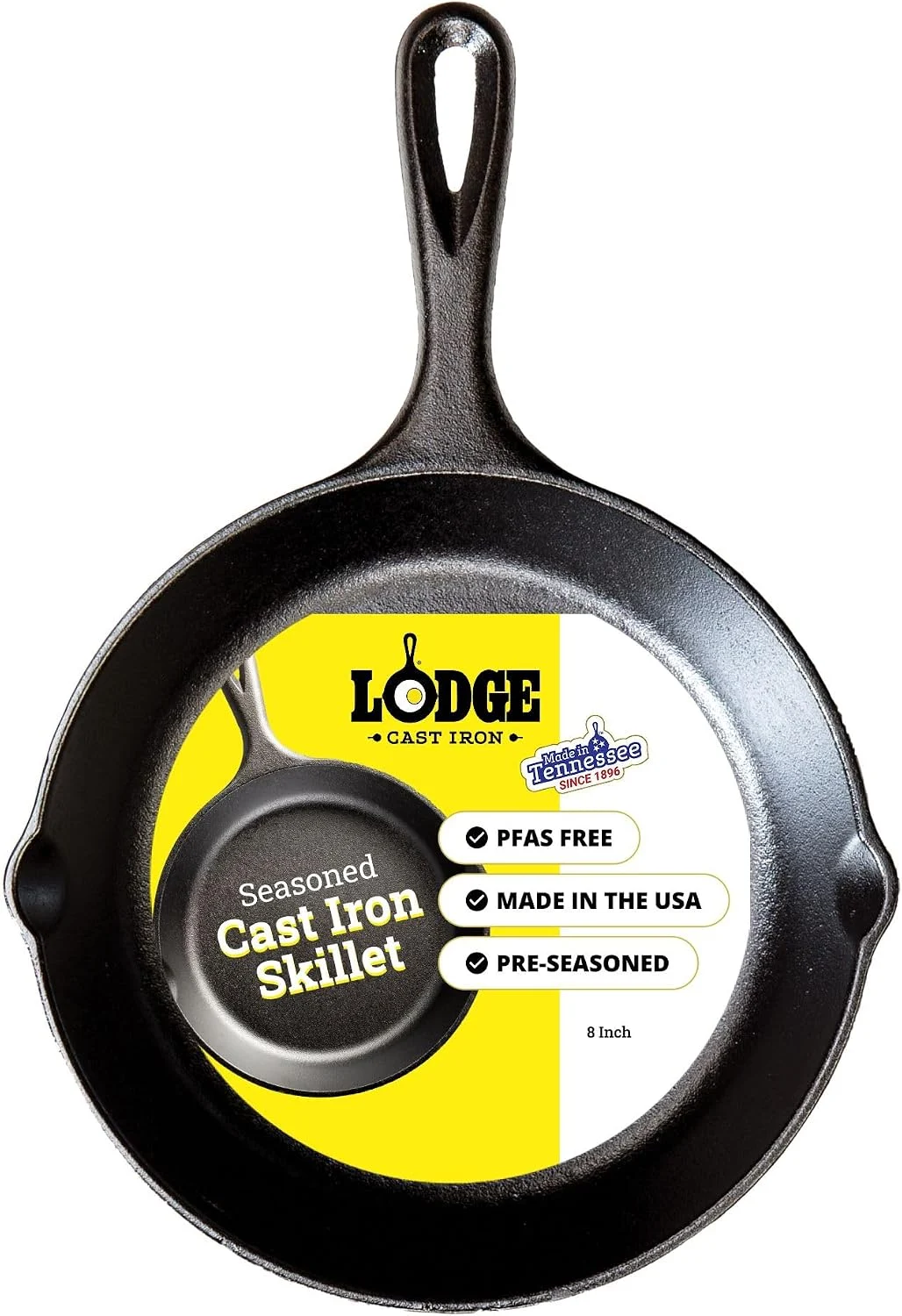Lodge 8″ Cast Iron Skillet Only $14.xx (Reg. $18) at Amazon