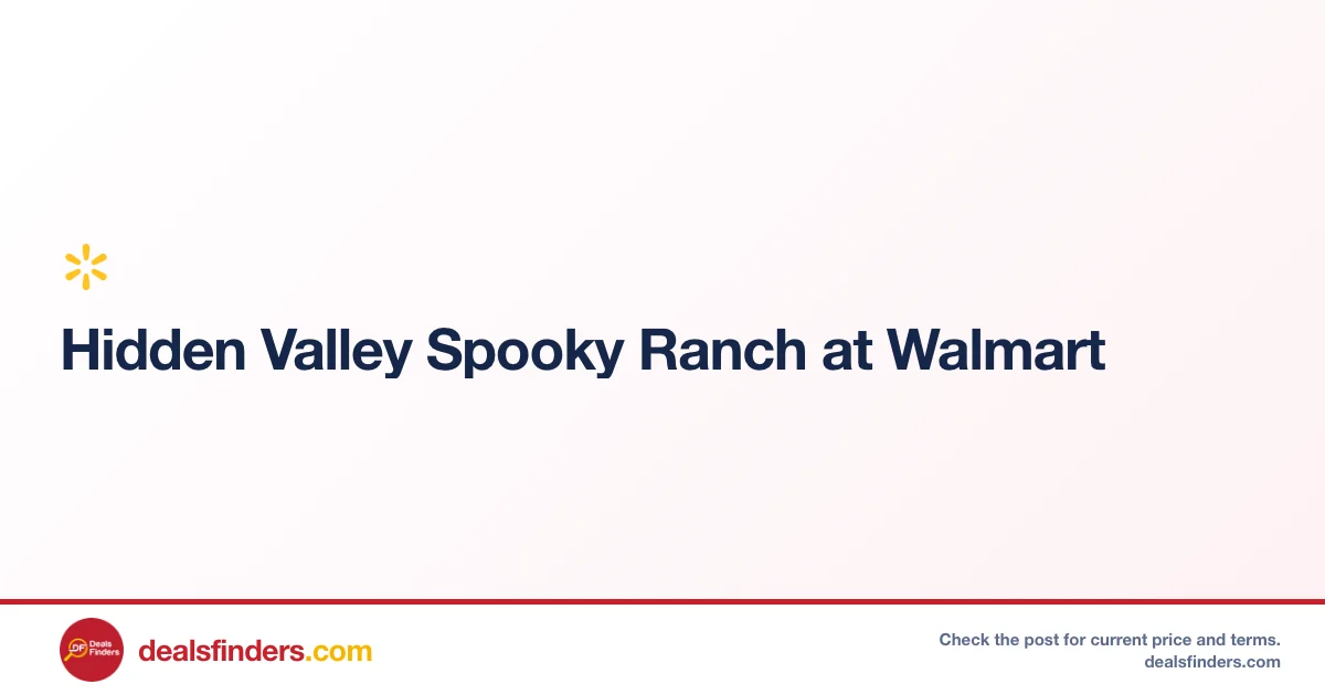 Hidden Valley Spooky Ranch at Walmart